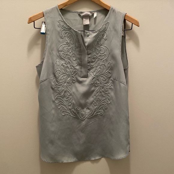 H&M Sleeveless Blouse, Size 2 - Picture 1 of 6